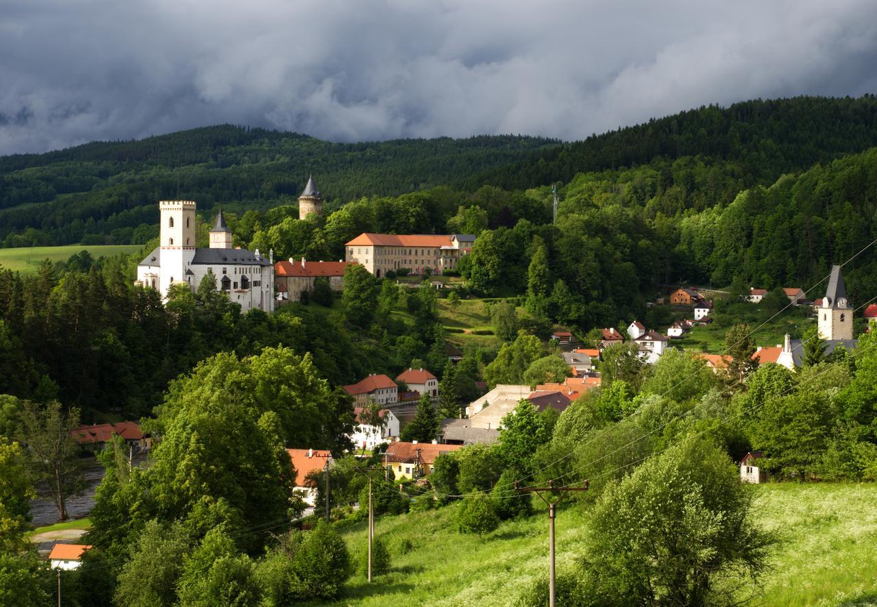 Penzion U Candru Vyšší Brod Exterior foto